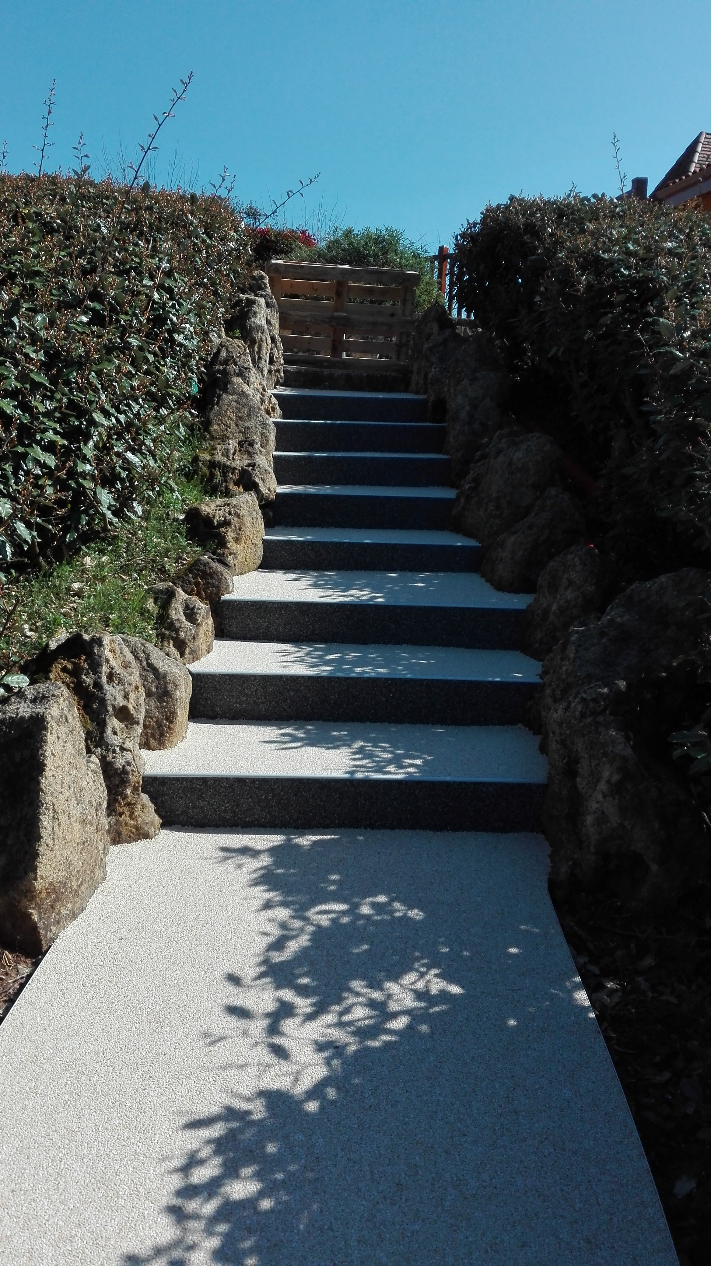Escalier au Buisson de Cadouin