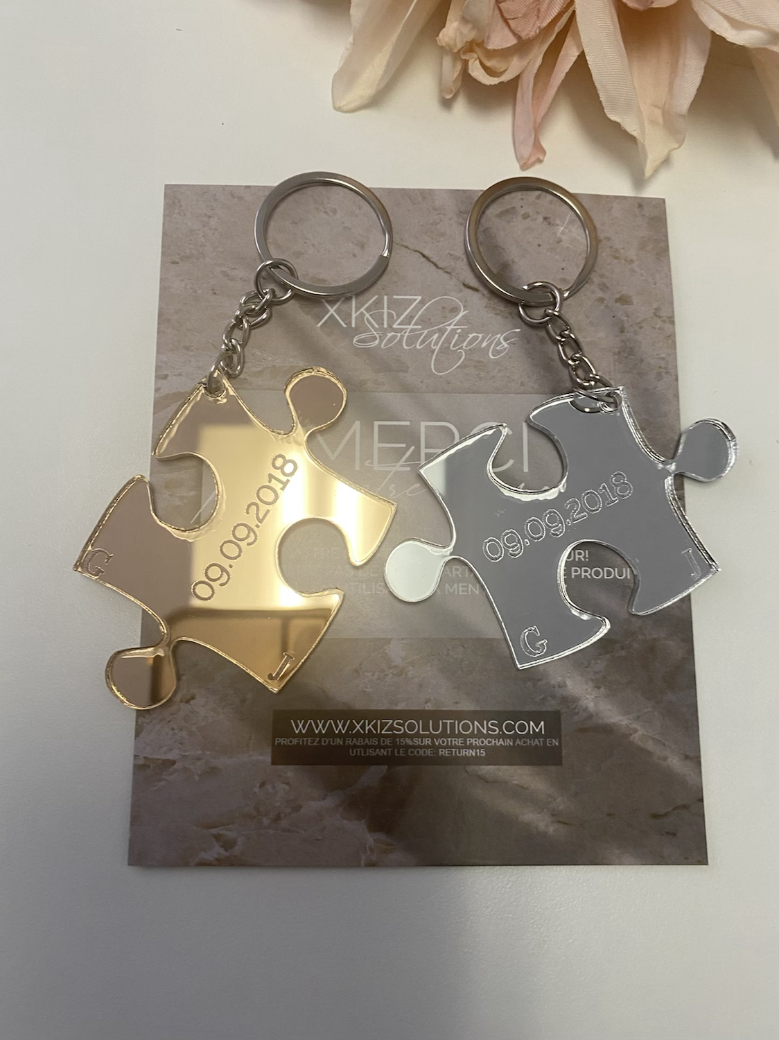 Perfect Fit keychain set