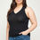 Thumbnail: Plus Size, Solid Ribbed Knit Polo Sleeveless Top