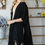 Thumbnail: Draped Poncho Cardigan With String Detail