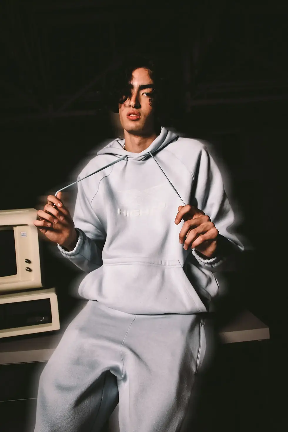 Miniatura: Hoodie Puff High X Reebok Baby Blue