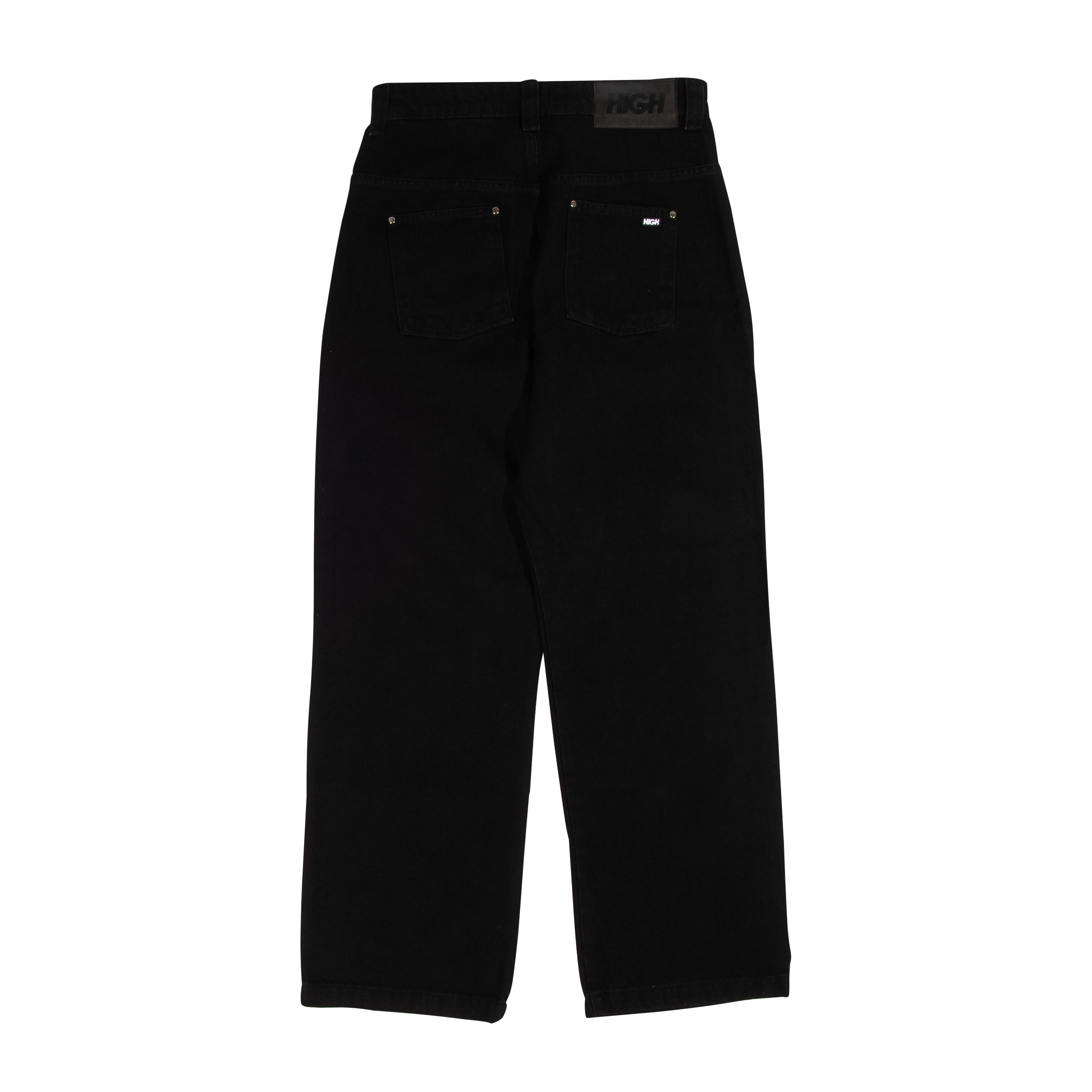 Denim Pants H-Line Black
