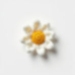 Daisy Crochet Pin
