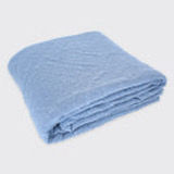 Thumbnail: Stonewash Cotton Cornflower Blue 190x260cm Single Bedspread