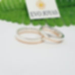 Plata con oro rosado