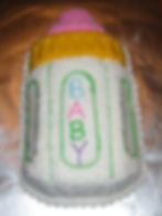 Baby Bottle Cake