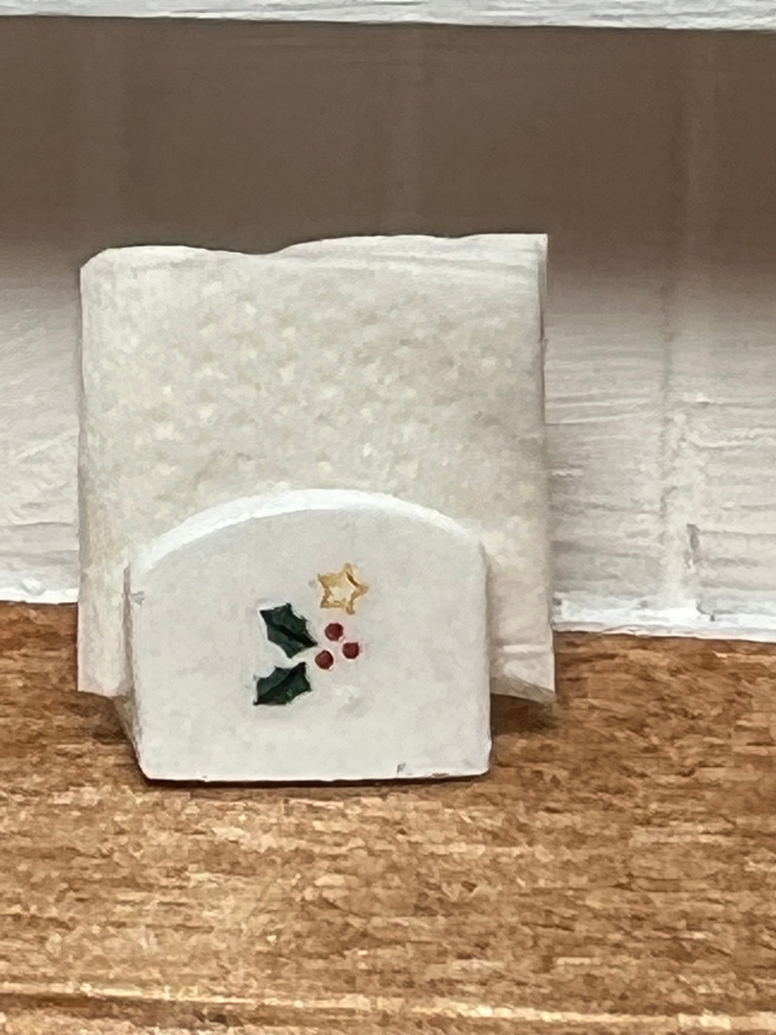Holly Napkin Holder