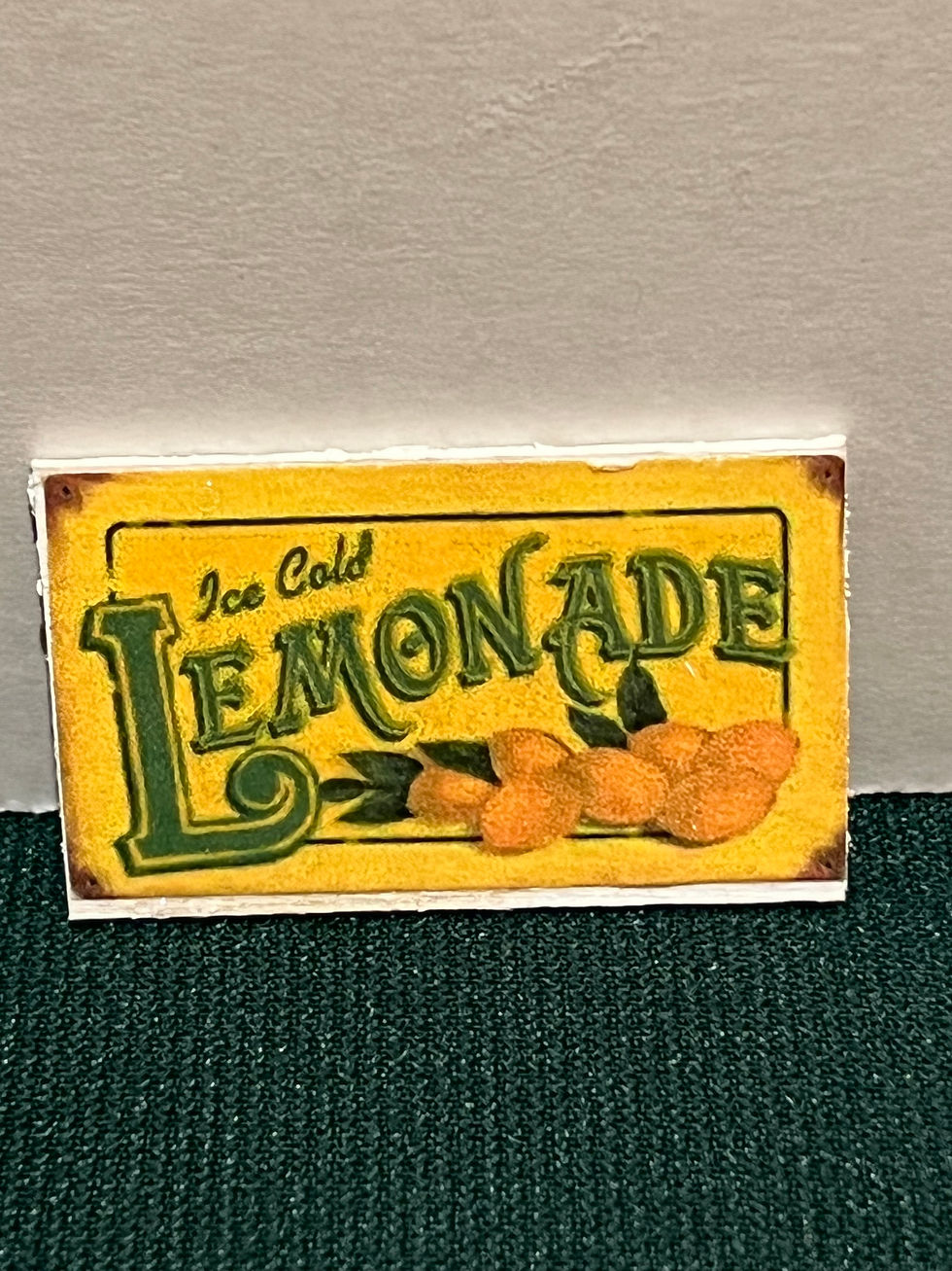 Lemonade "Vintage" Sign #3