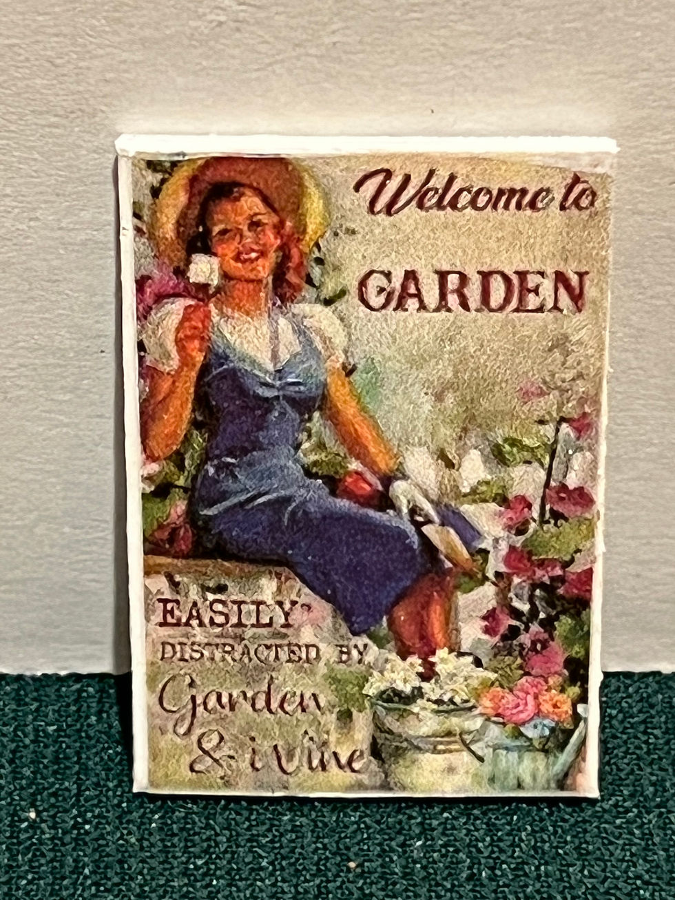 Garden "Vintage" Sign #2