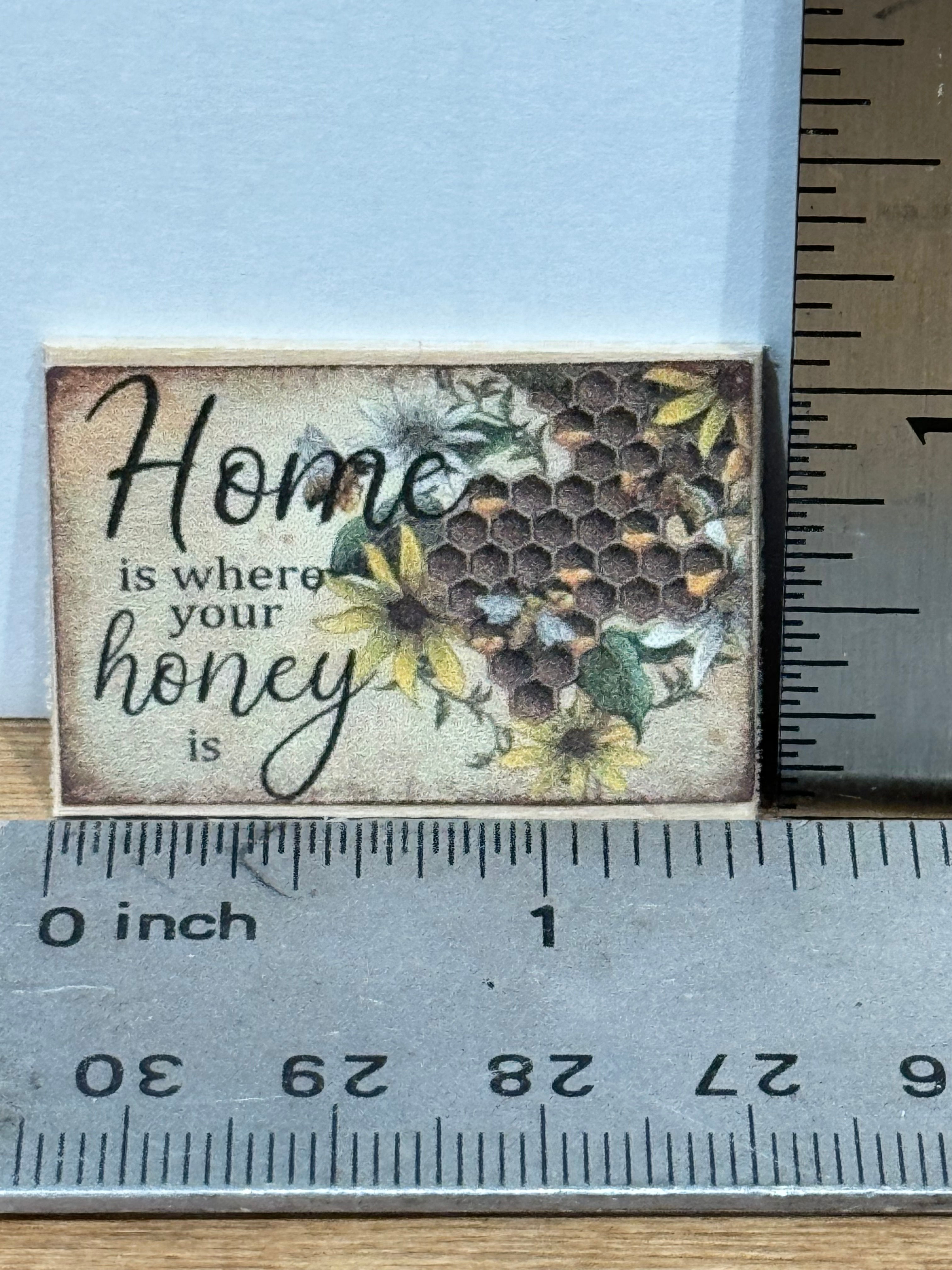"Vintage" Honey Bee Sign #5