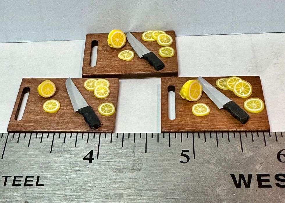 Lemon Cutting Board