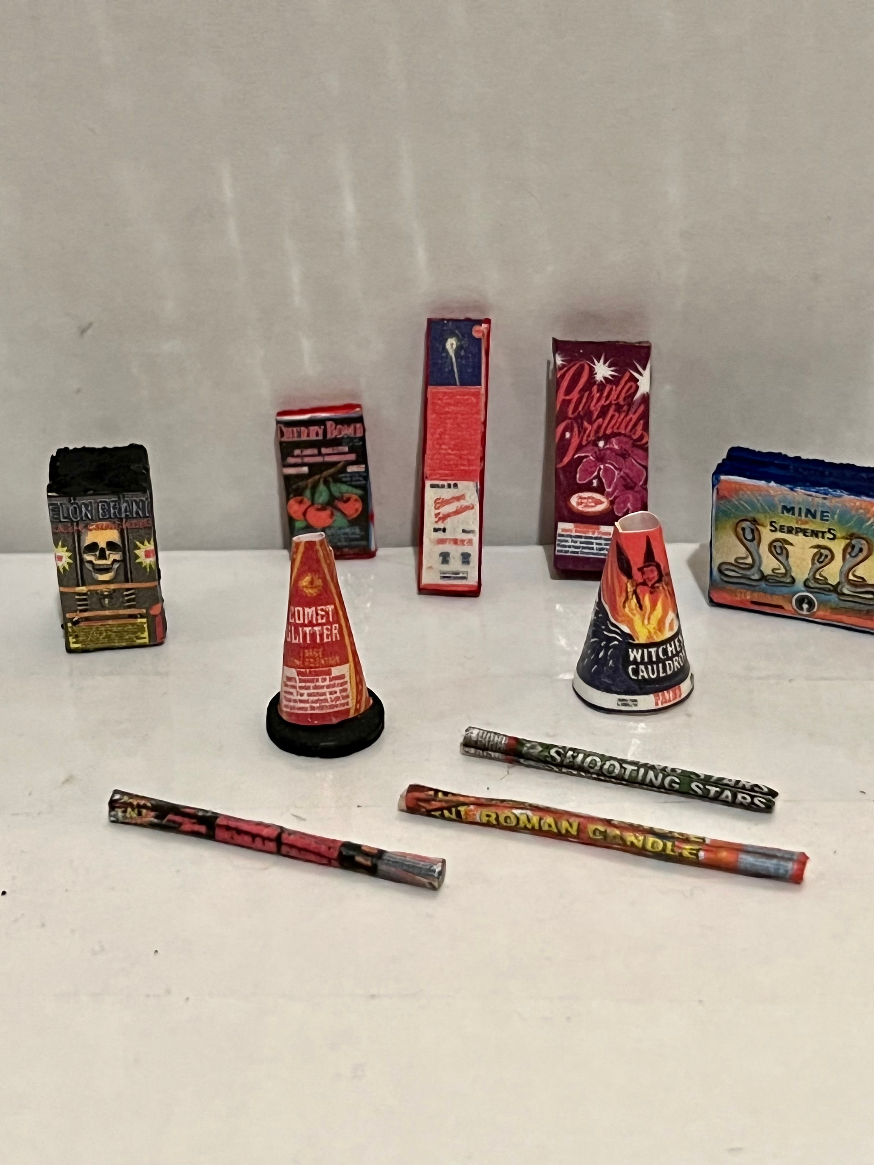 Set of Fireworks