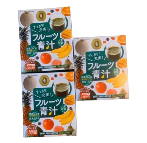 すっきり!充実!フルーツ青汁 お得3個セット 送料無料 朝食の すっきり!充実!フルーツ青汁 お得3個セット 送料無料 朝食の