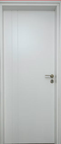 Πόρτα Λευκή Flush | OikoHome