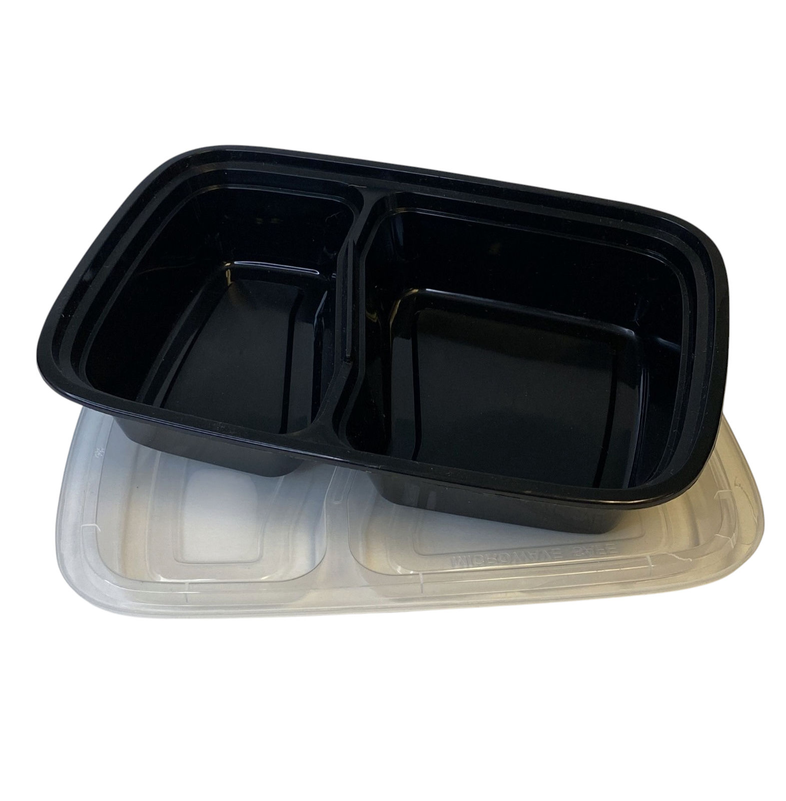 2 Compartment Rectangle Container 