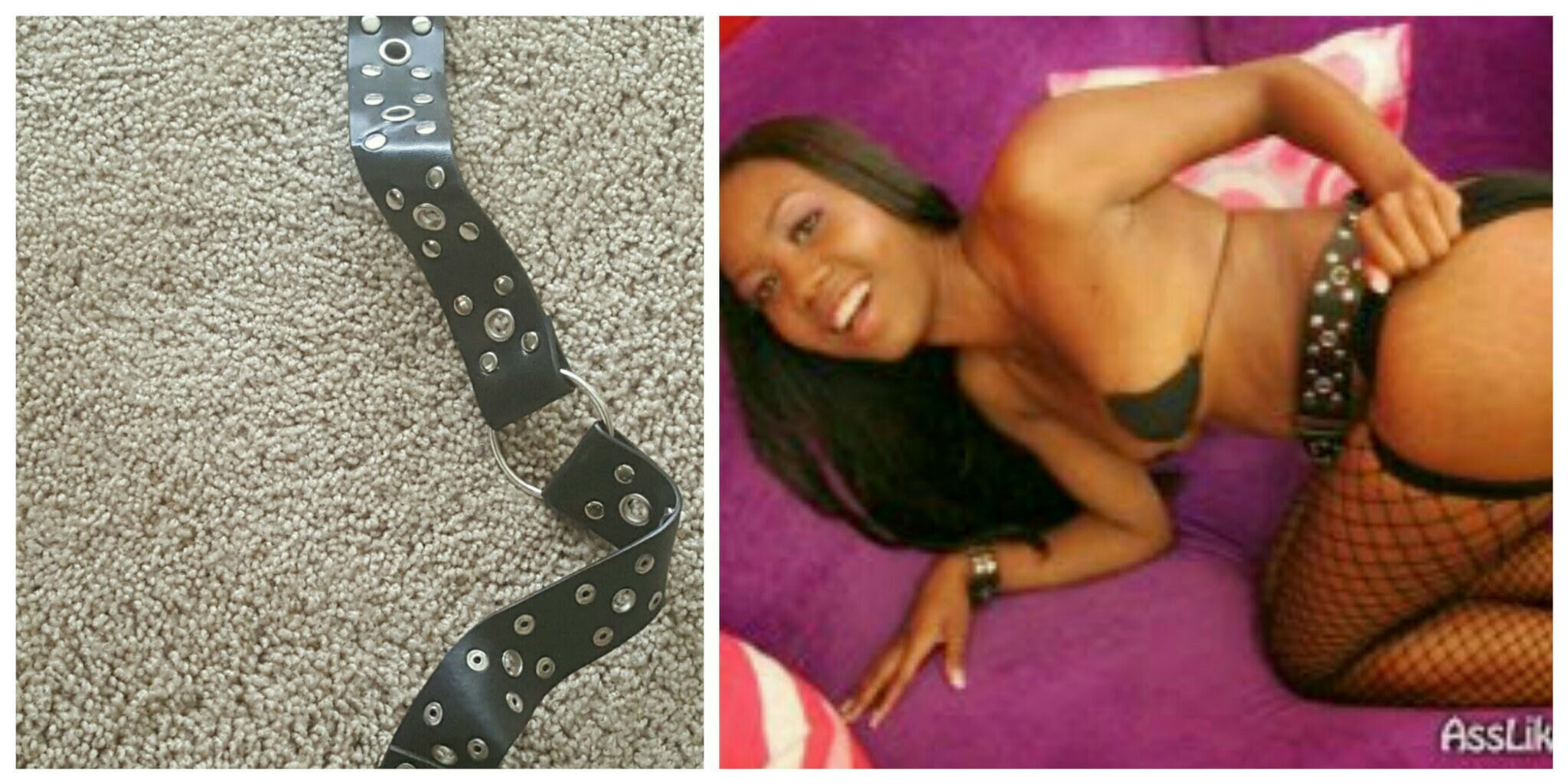 Black Leather Belt