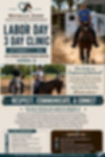 Michelle Jerry Horsemanship - 3-Day Labor Day Horsemanship Clinic
