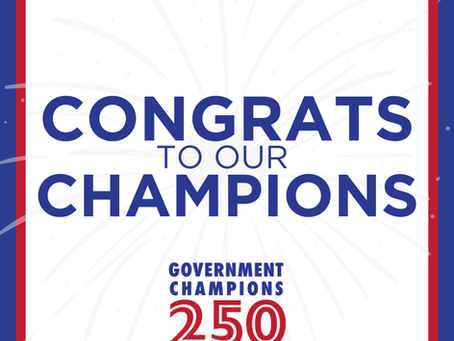 Government Champions Announced