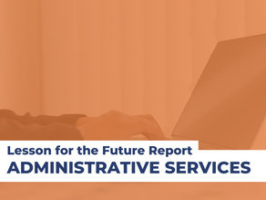 Administrative Services Report - NAPA Grand Challenges