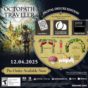 SQUARE ENIX ANUNCIA OCTOPATH TRAVELER 0 E THE ADVENTURES OF ELLIOT: THE MILLENNIUM TALES PARA CONSOLES E PC