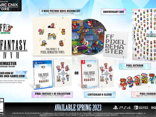 FINAL FANTASY PIXEL REMASTER é Anunciado para Nintendo Switch