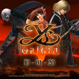 Ys Origin chega ao Nintendo Switch no dia 1º de outubro