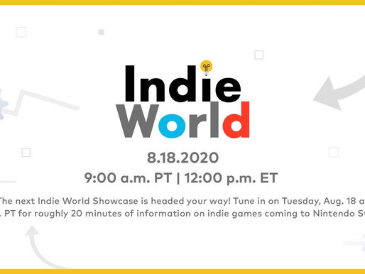 Nintendo anuncia evento Indie World para amanhã