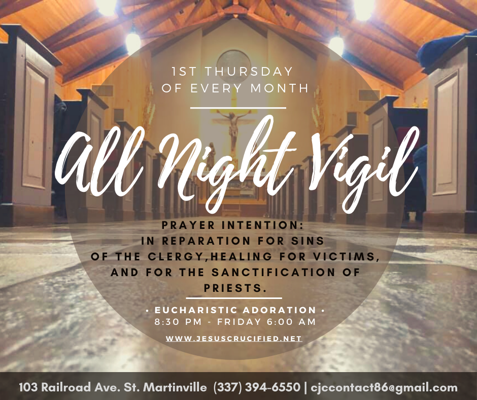 All Night Vigil Jesus Crucified