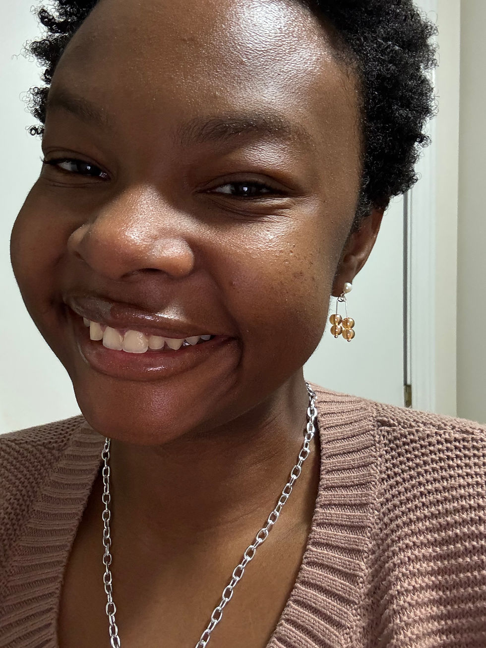 Thumbnail: Freshwater Pearl Earrings, Beaded Earrings, Silver Earrings 
