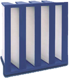 Air Filtration Solutions Synthetic Mini Pleat V Cell