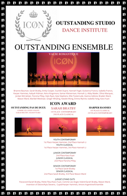 ICON OUTSTANDING STUDIO DANCE INSTITUTE.