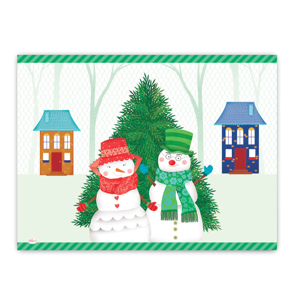 פלייסמט פיויסי- דגם מר וגברת