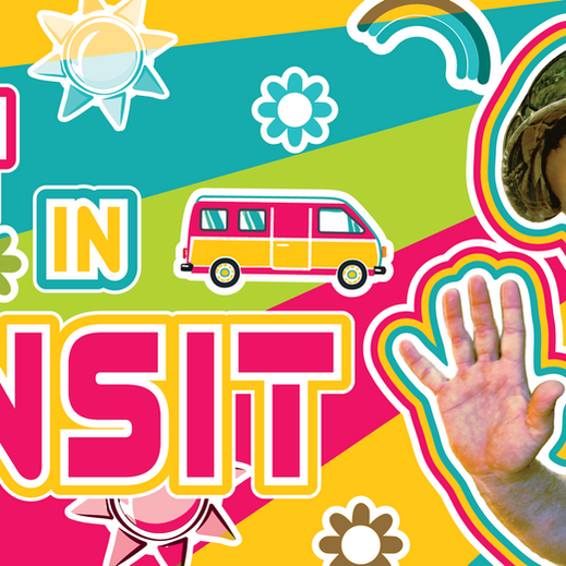 Humorous novelty bumper sticker with the phrase “DILF in Transit.”