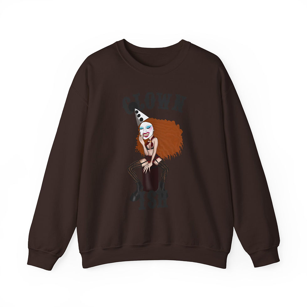 Miniatura: Clown-Ish Crewneck Sweatshirt