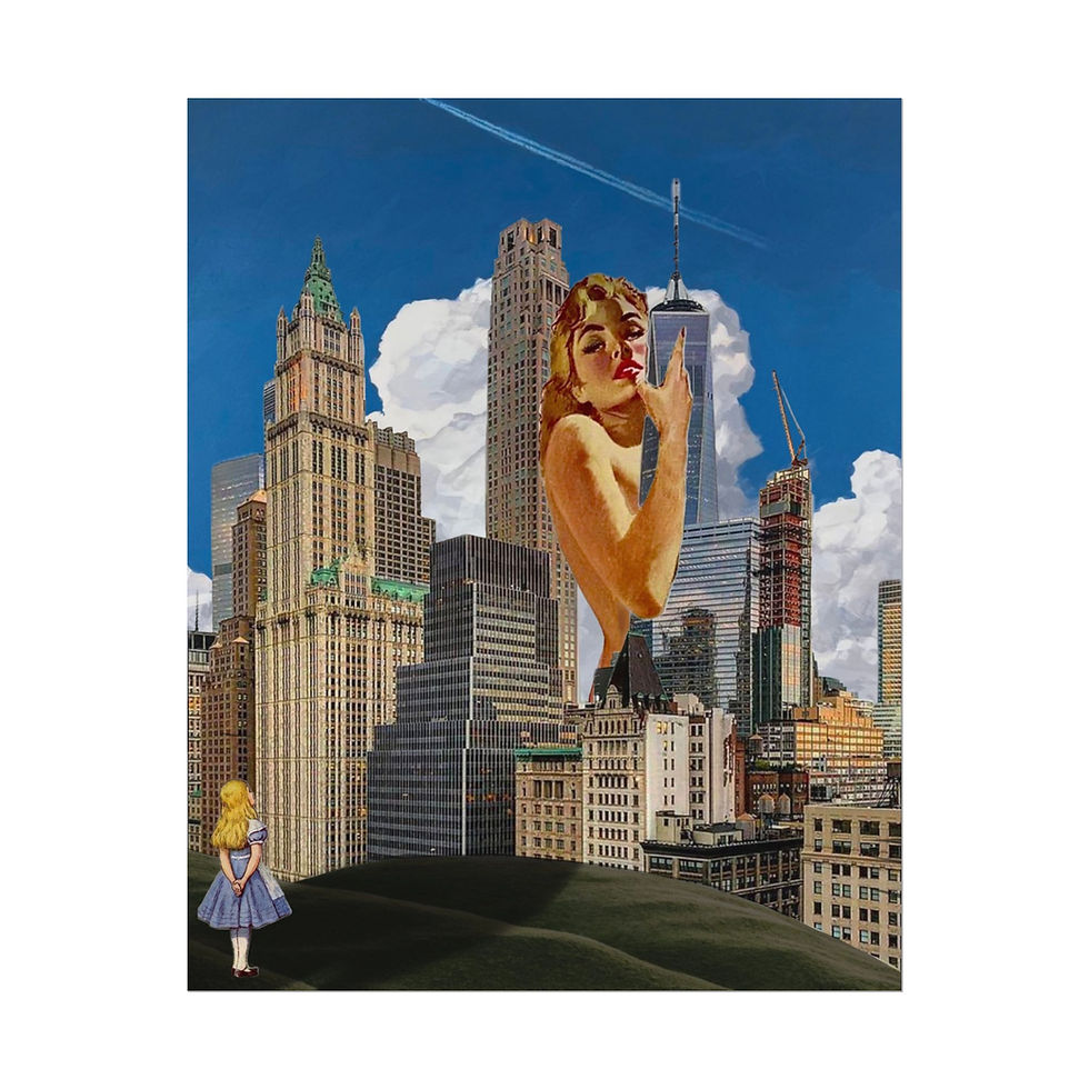 Thumbnail: Surreal Cityscape Collage Art 