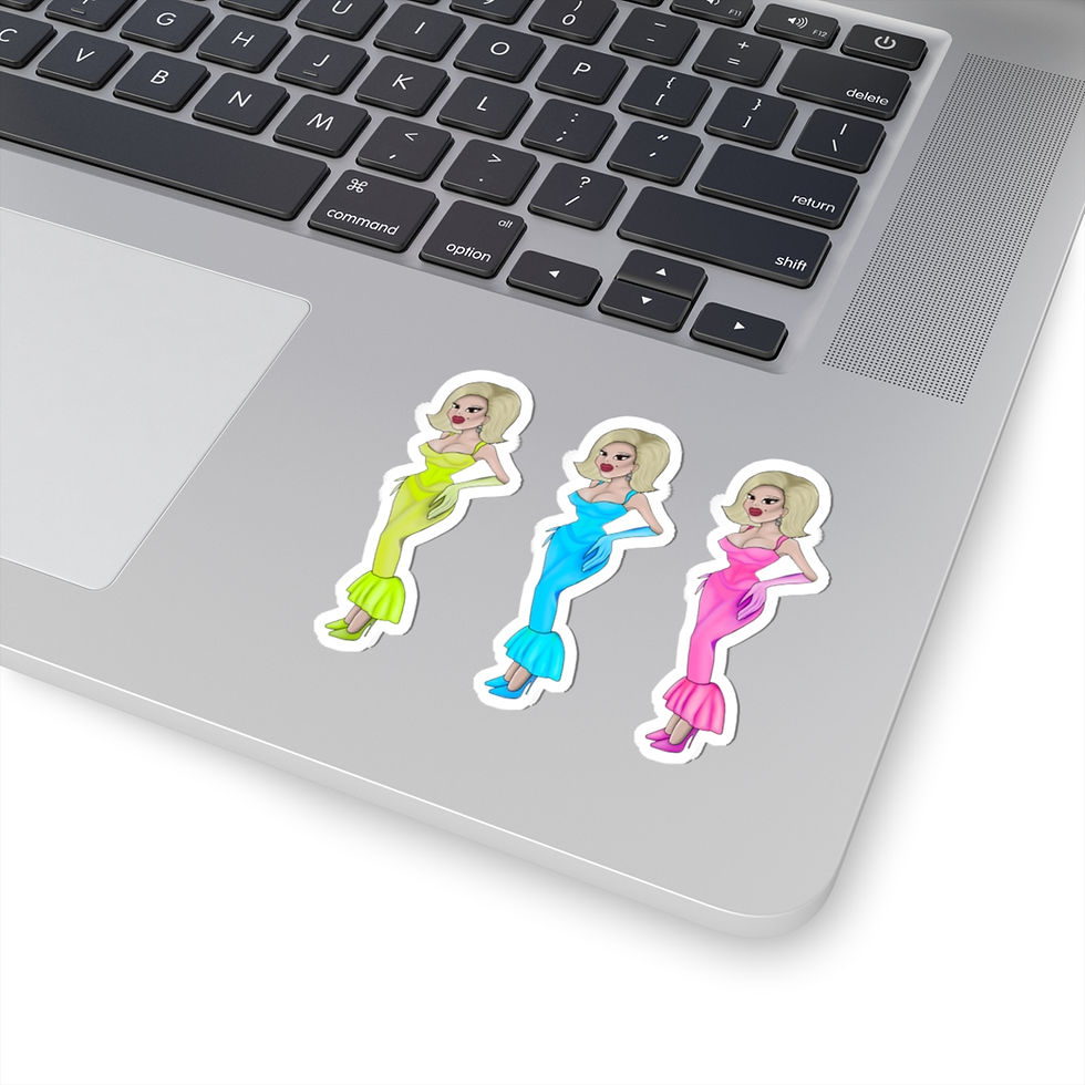 Miniatura: Triple Glam Stickers