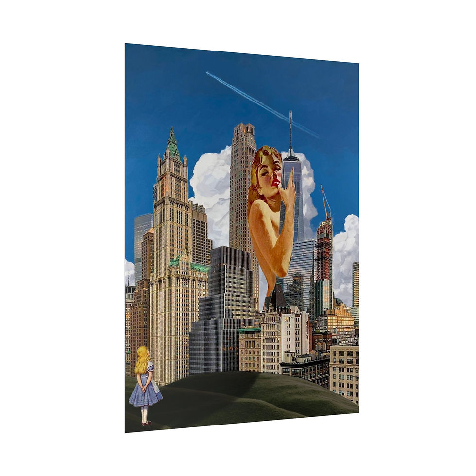 Thumbnail: Surreal Cityscape Collage Art 