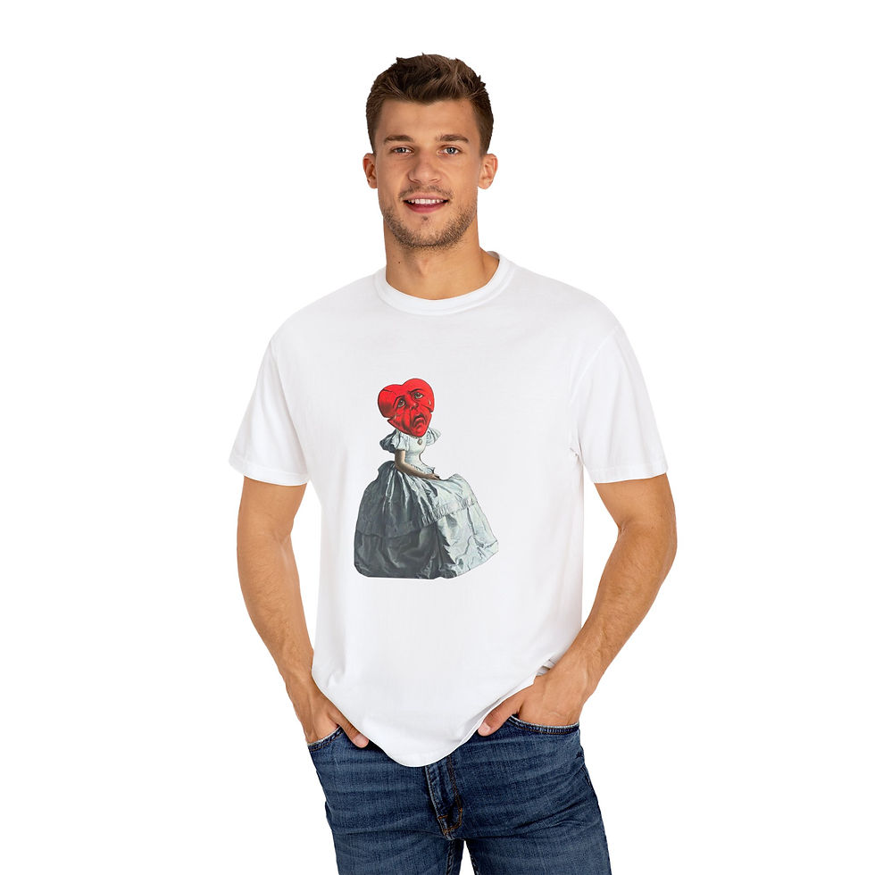 Thumbnail: Whimsical Heart Illustration T-shirt