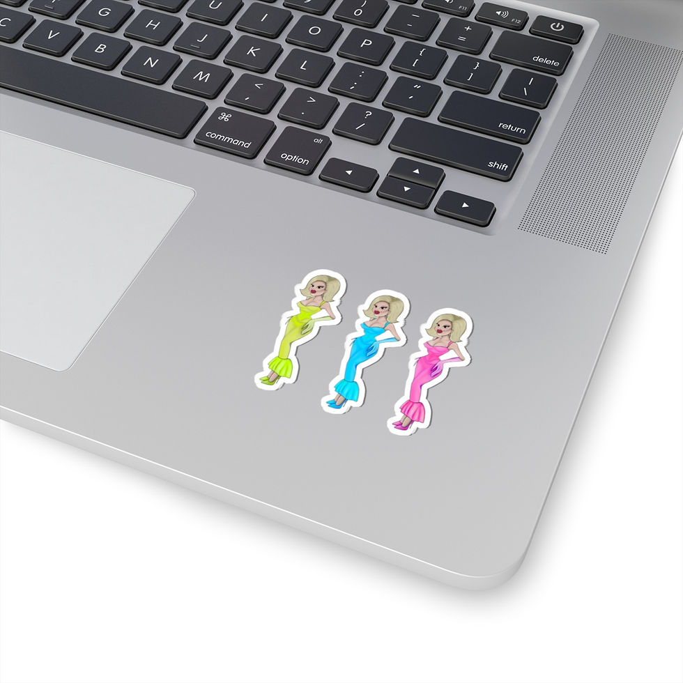 Miniatura: Triple Glam Stickers