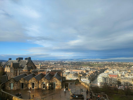 Vue d'Edimbourg depuis le château