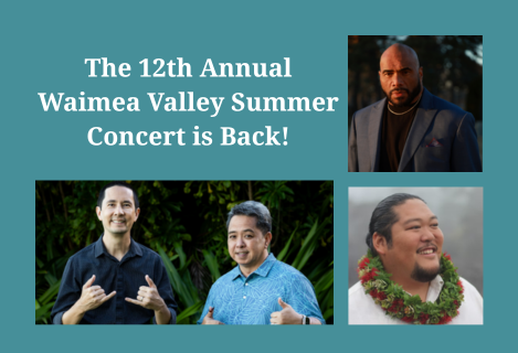 The 12th Annual Waimea Valley Summer Concert