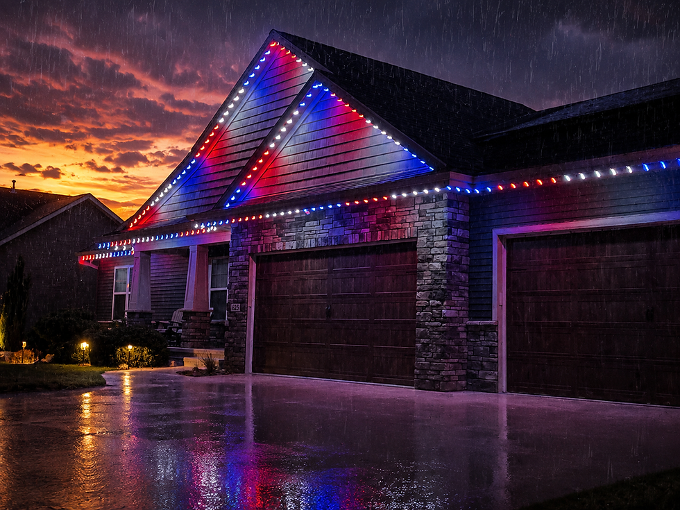 Built for Eastern Iowa weather. Discover how permanent outdoor lighting can stand up to snow, rain, wind, and changing temperatures.