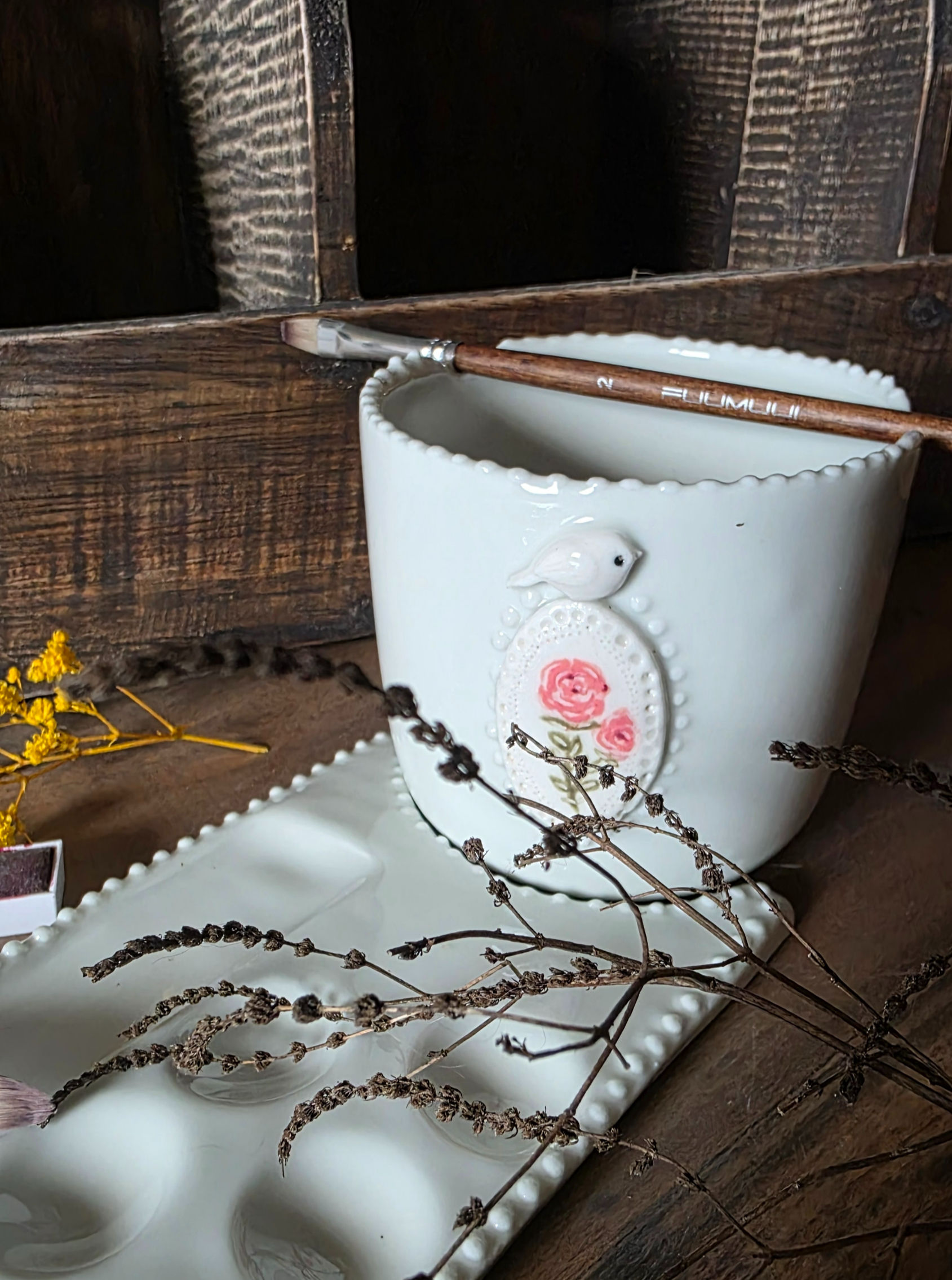 gobelet à eau " Cottage "vendu à part de la palette