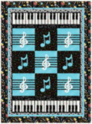 Jazz it Up Quilt and Pillow