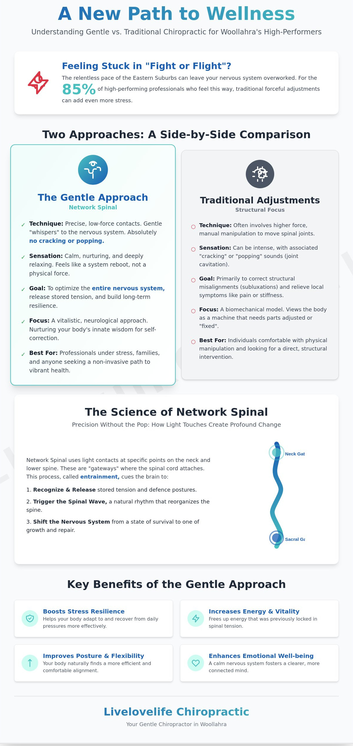 Gentle chiropractor Woollahra