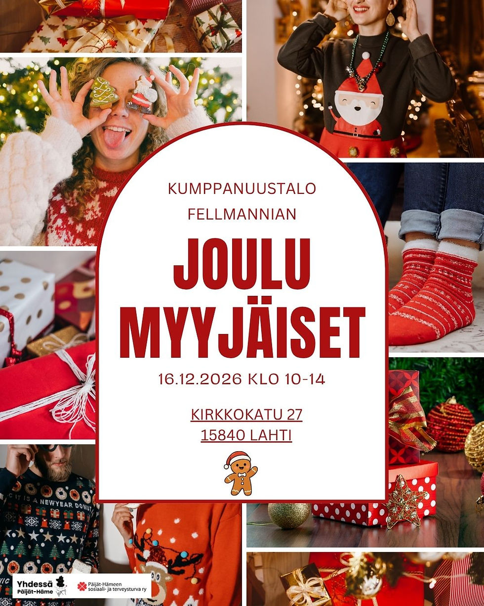 Kumppanuustalon Joulumyyjäiset