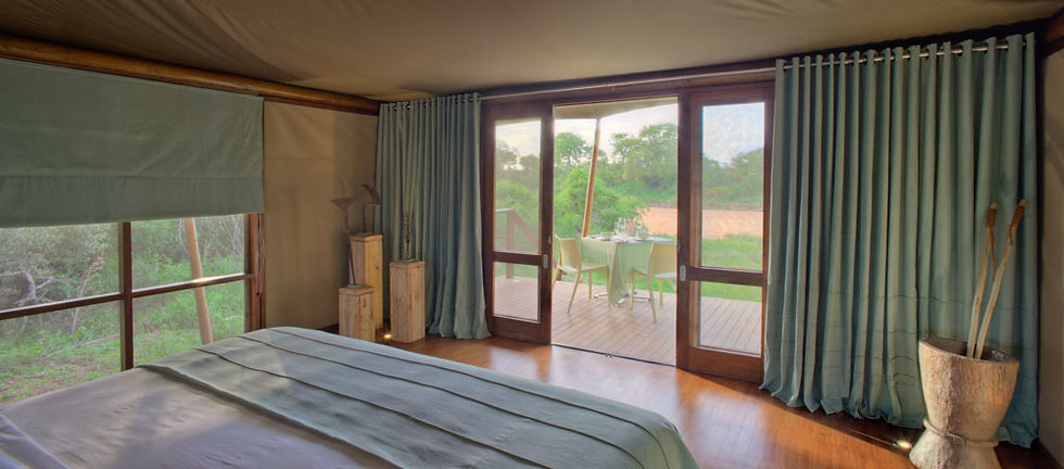 Ngala Tented Camp Room, Timbavati Game Reserve