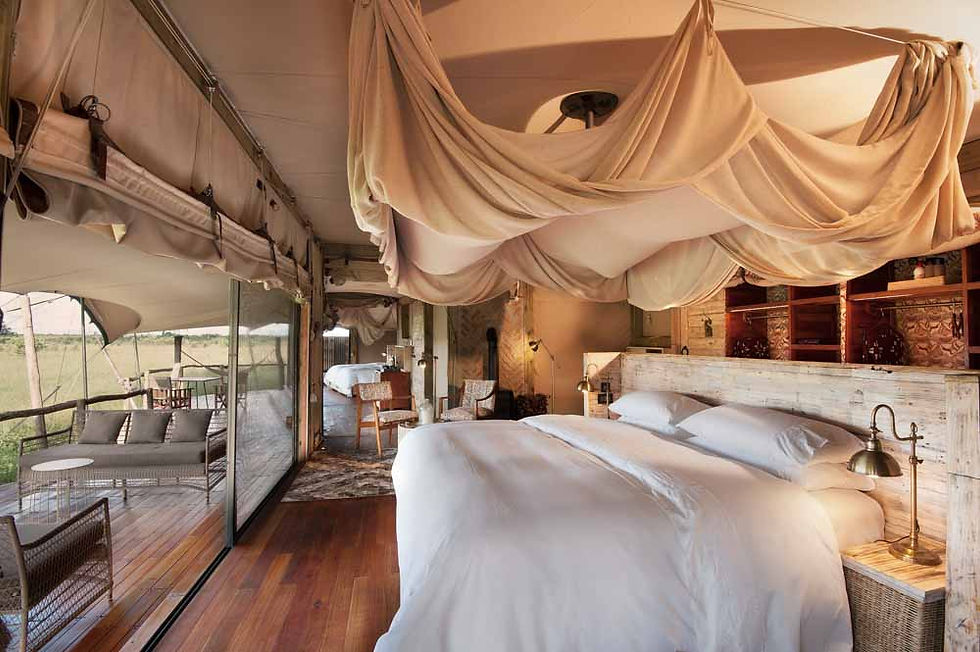 Guest Suite, Somalisa Acacia, Hwange National Park, Zimbabwe