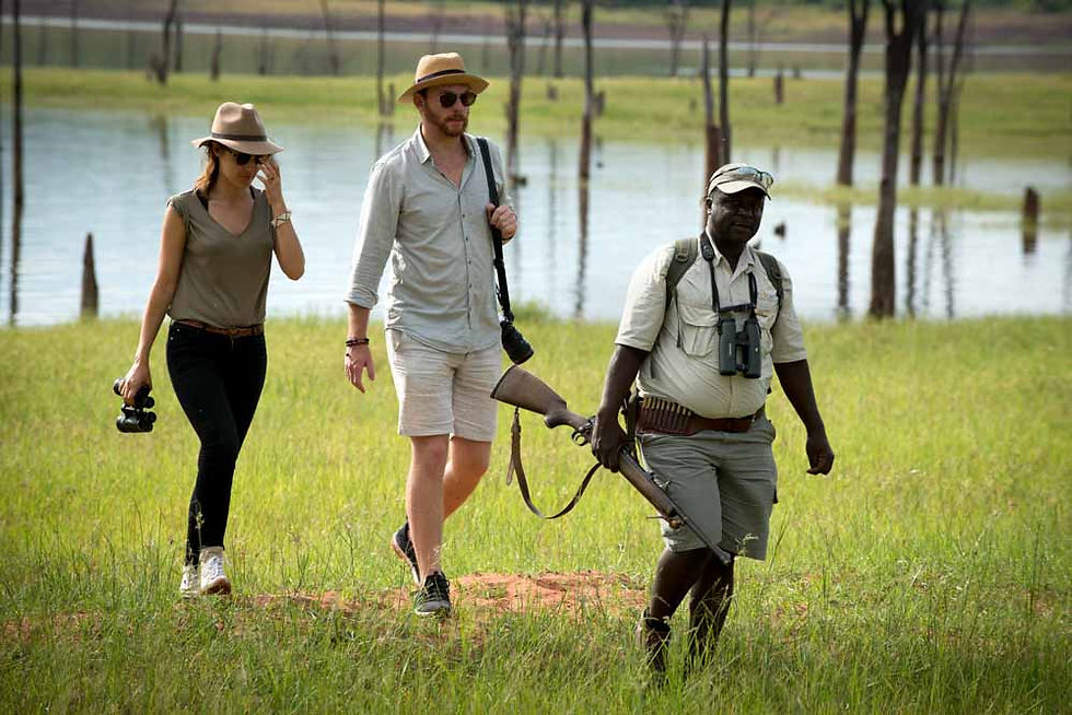 Big 5 Walk, Bumi Hills, Lake Kariba, Zimbabwe