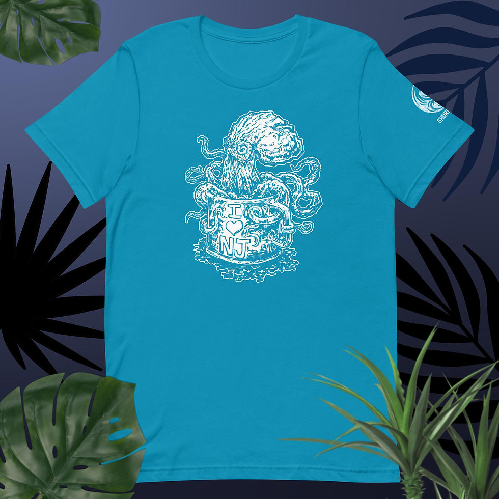 Thumbnail: I Heart NJ - Squid Unisex T-Shirt